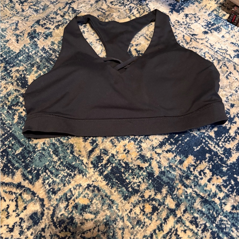 Cute Black Sports Bra